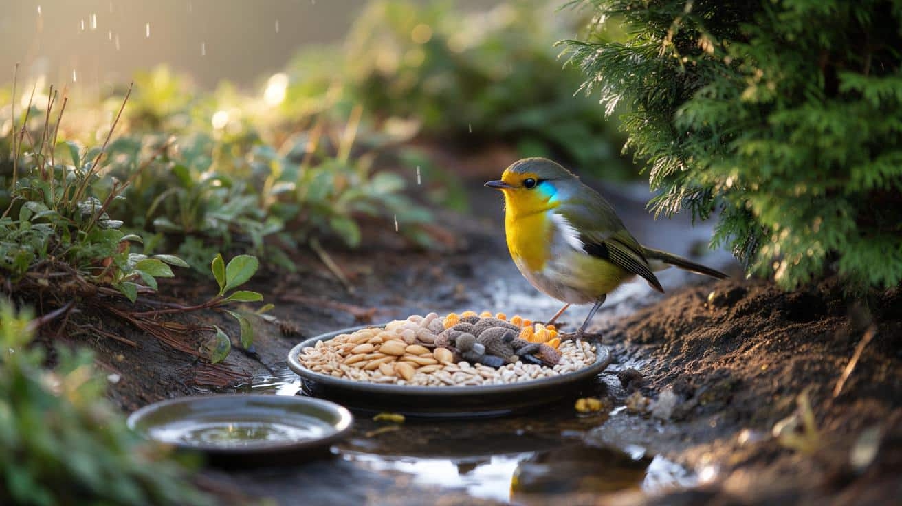 Het zaadmengsel van £1 waar experts bij zweren om roodborstjes terug te lokken na stormen