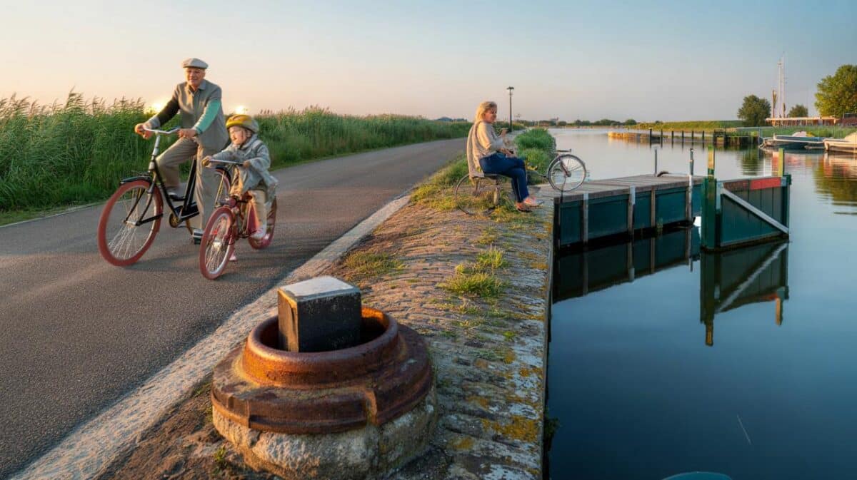 Nieuwe fietsroute langs historische haventjes in Nissewaard geopend